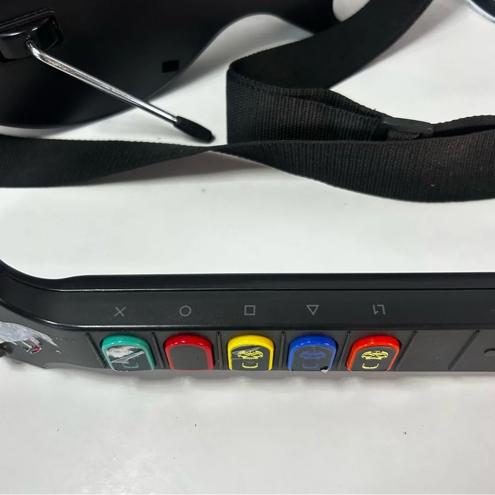Guitar Hero Gibson Wireless Controller For Sony PS3 Powers On No Dongle